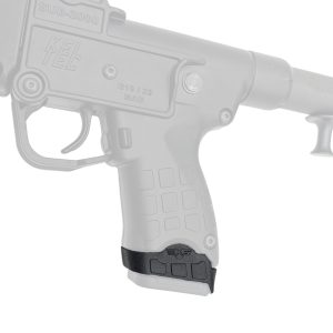 Zoomed out image of Keltec Sub 2000 magazine adaptor on carbine